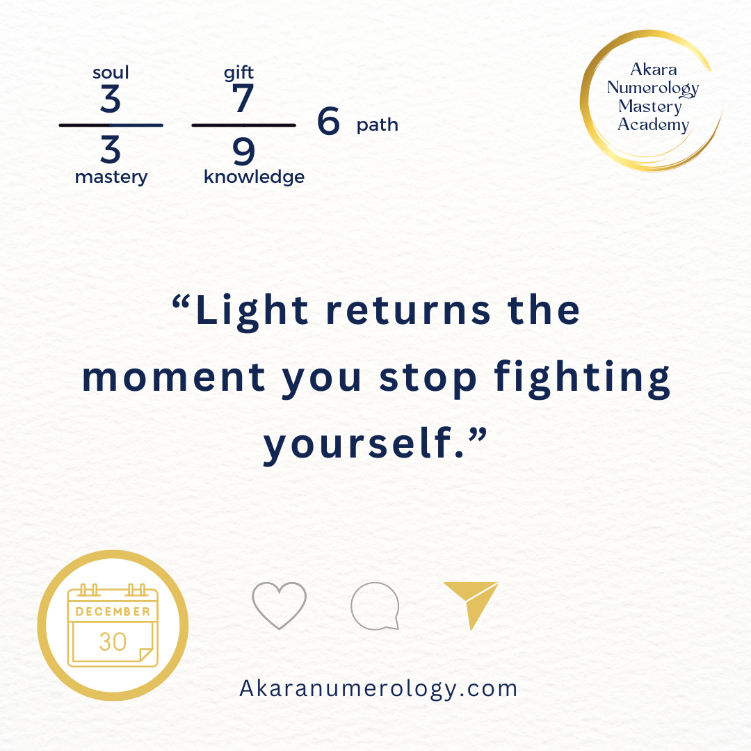December 30 — Choosing Light When Emotions Run High