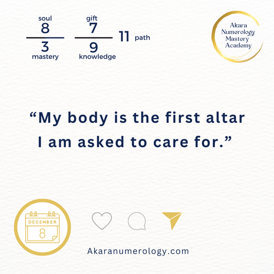 🌟 December 8 — Are You Listening to Your Body Before You Serve Everyone Else?