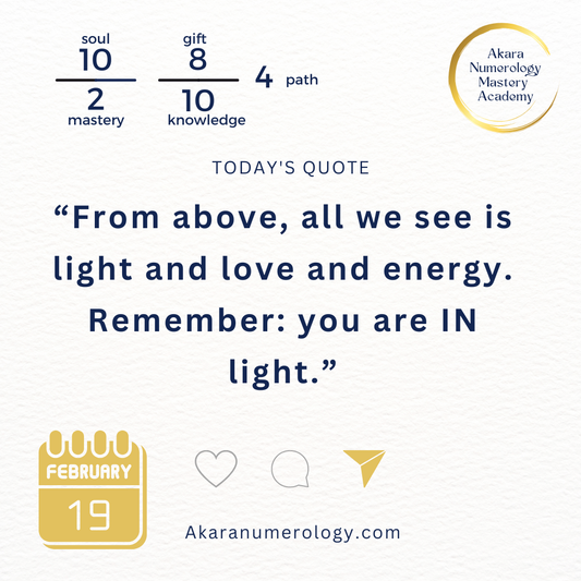 From above all we see is light and love and energy remember you are in light