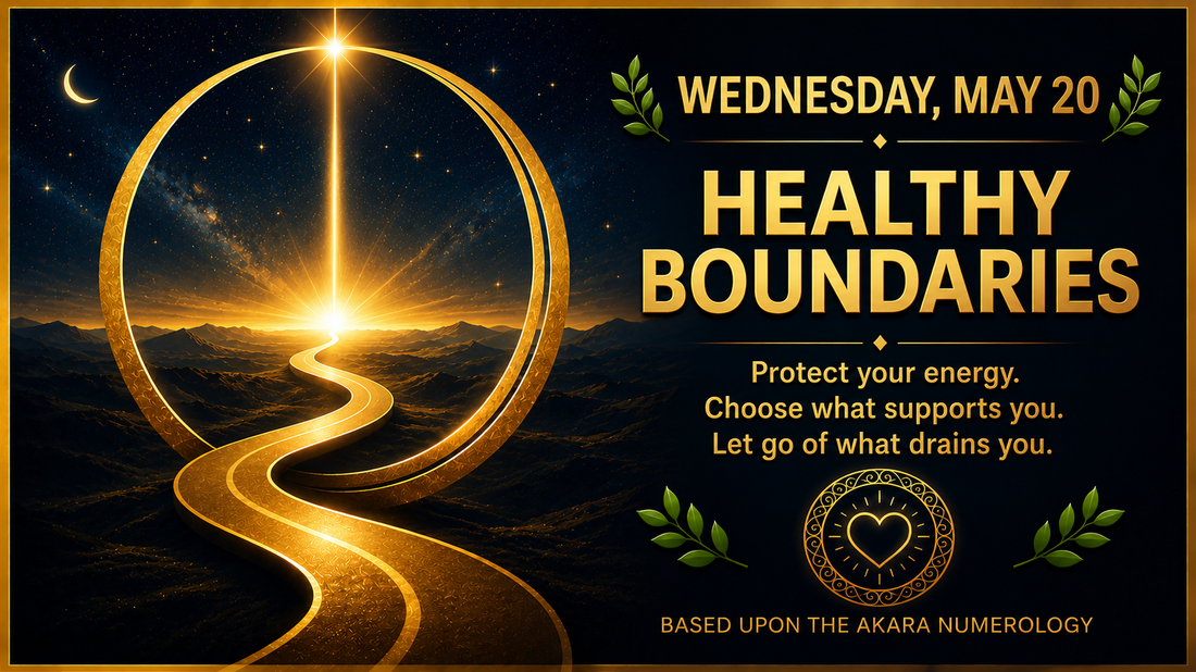 Wednesday May 20: Boundaries Are Self-Respect