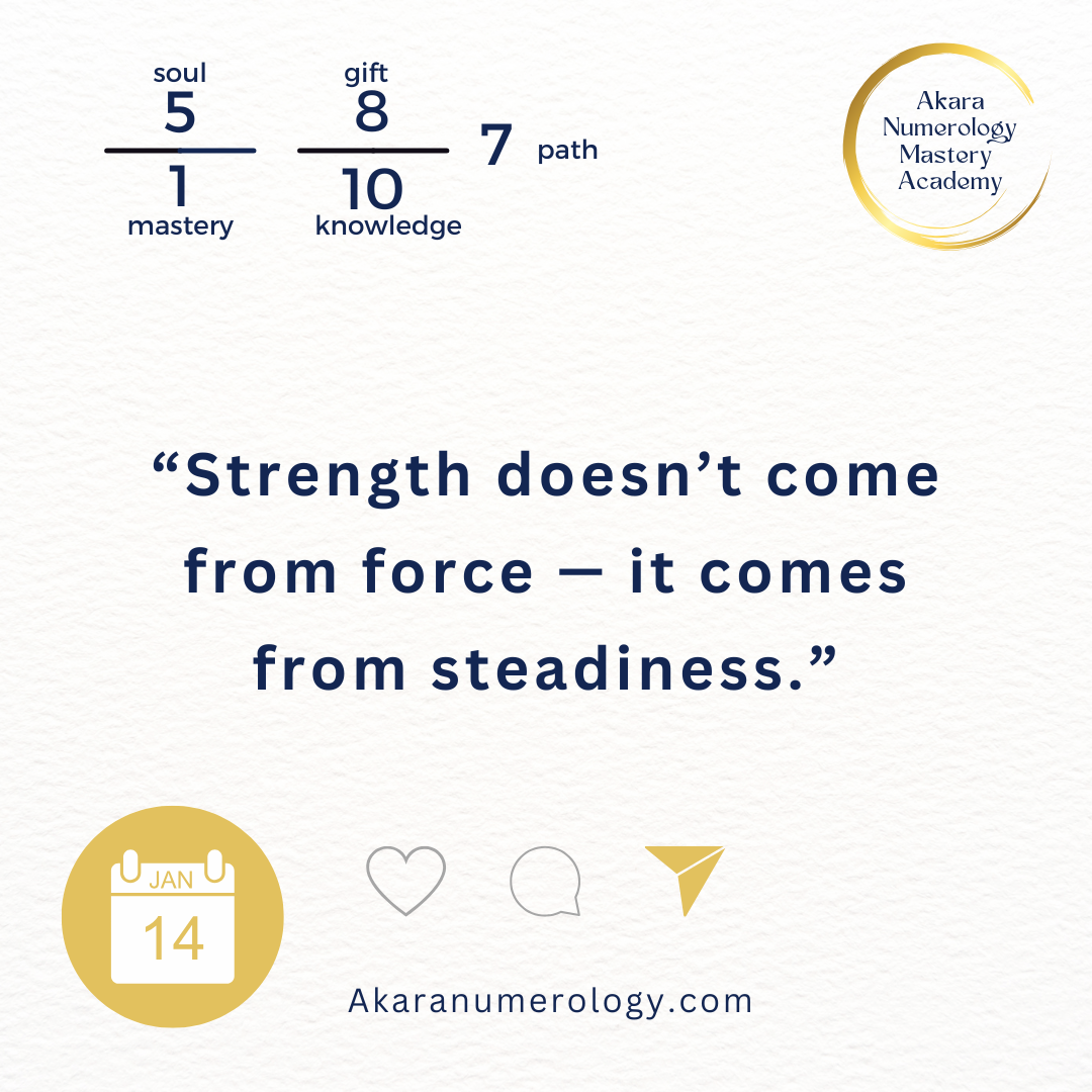 January 14: What Helps You Stay Steady When Things Feel Intense?