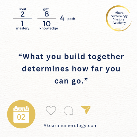 January 2 — Who Are You Building 2026 With?