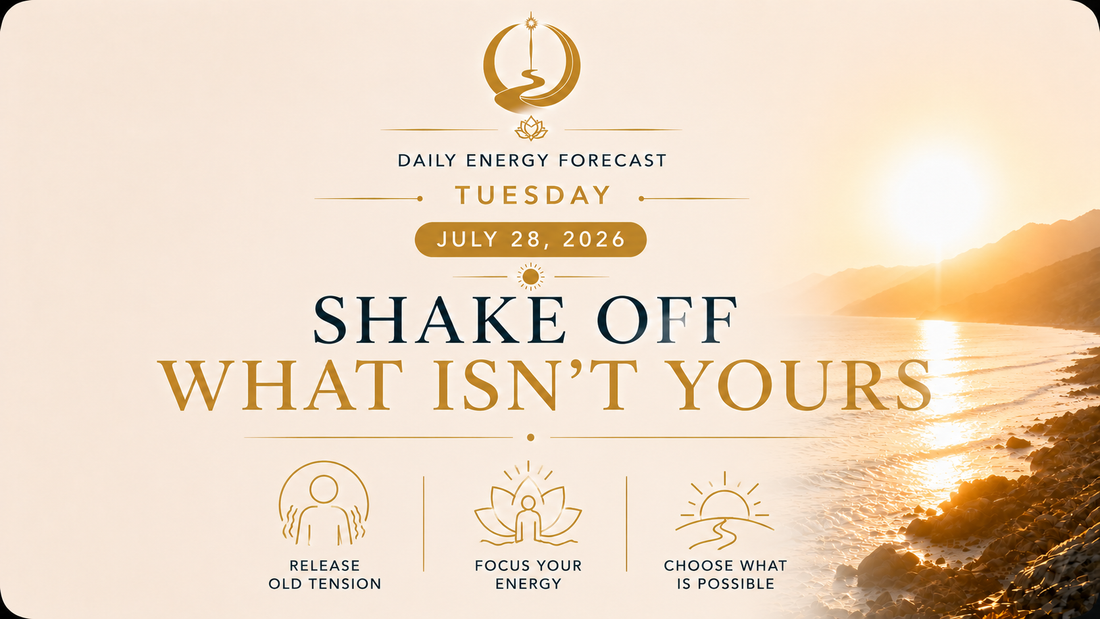 🌟 July 28 — Shake Off What Isn’t Yours