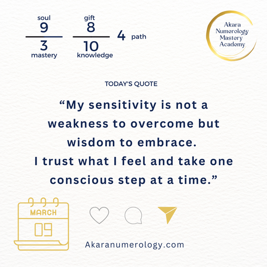 Monday, March 9, 2026: Navigate Sensitivity with Step-by-Step Grace
