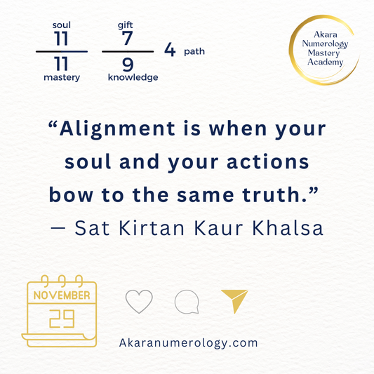 🌟 November 29 — Walk with the Divine Plan