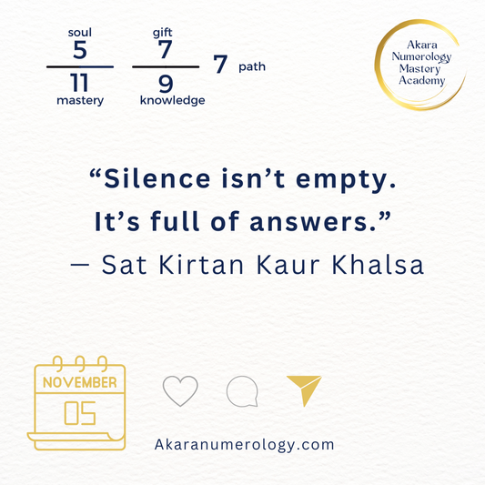 💫 When Stillness Speaks, Listen