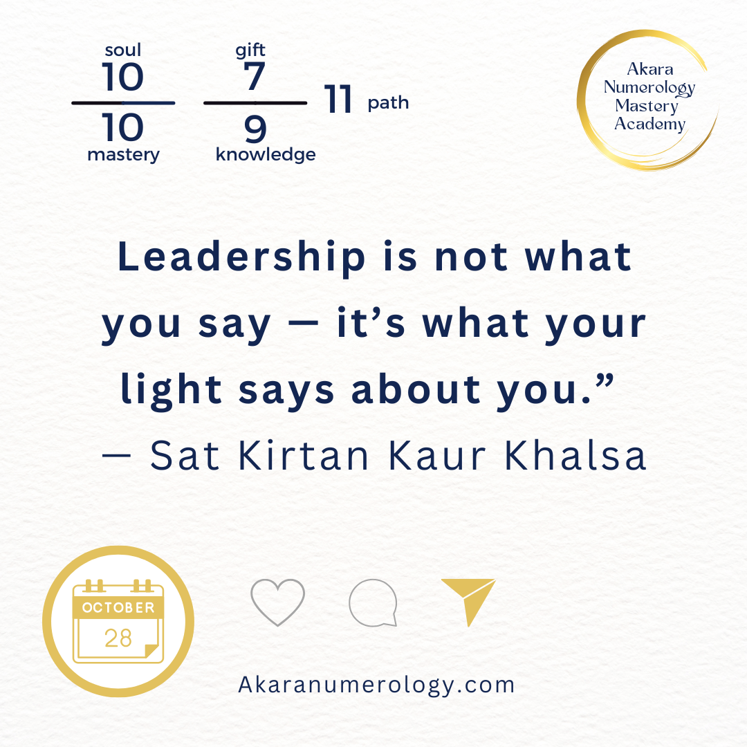 💫 Your Light Is Your Leadership