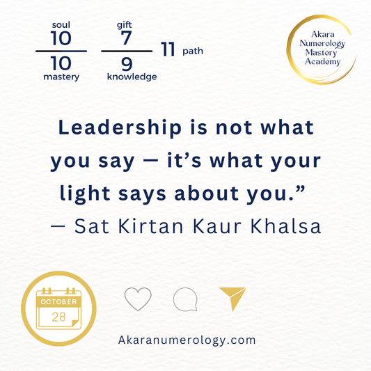 💫 Your Light Is Your Leadership