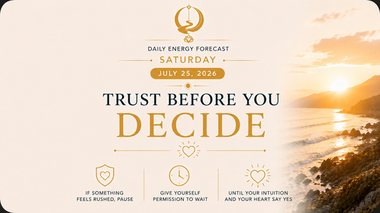 July 25 Numerology Forecast: Trust Yourself Before You Decide
