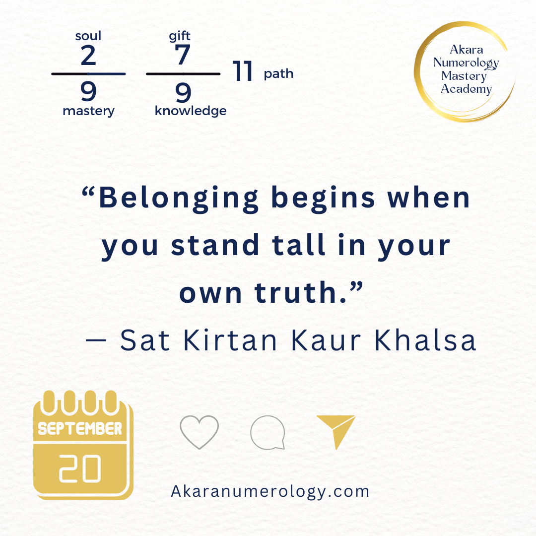 🌟 Sept 20, 2025 — Akara Numerology Energy Forecast