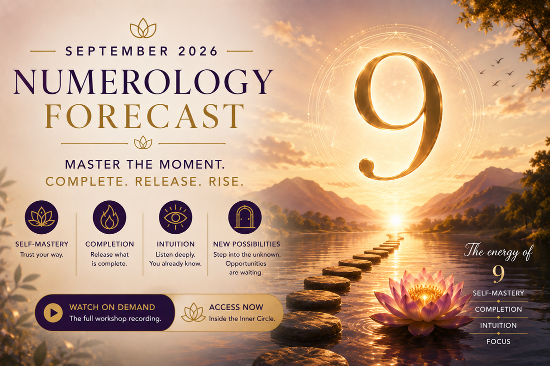 September 2026 Numerology Forecast by Nam Hari: Mastery, Completion & New Possibilities