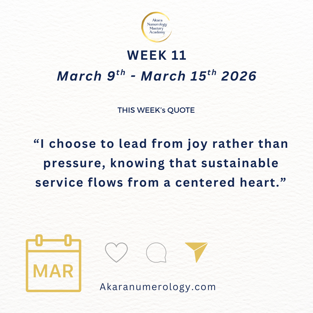 Week 11: Navigate Creative Intensity with Joyful Leadership