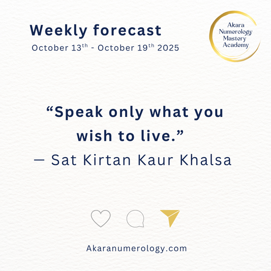 🌟 Week 42 (Oct 13 – 19, 2025) — From Challenge to Blessing