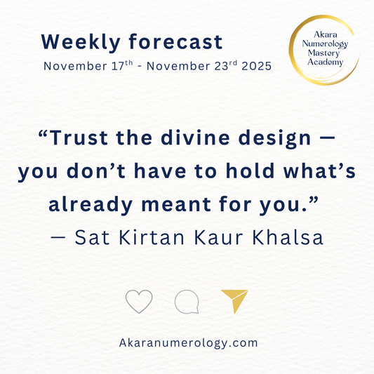 ✨ Trust the Flow — Plan from the Heart