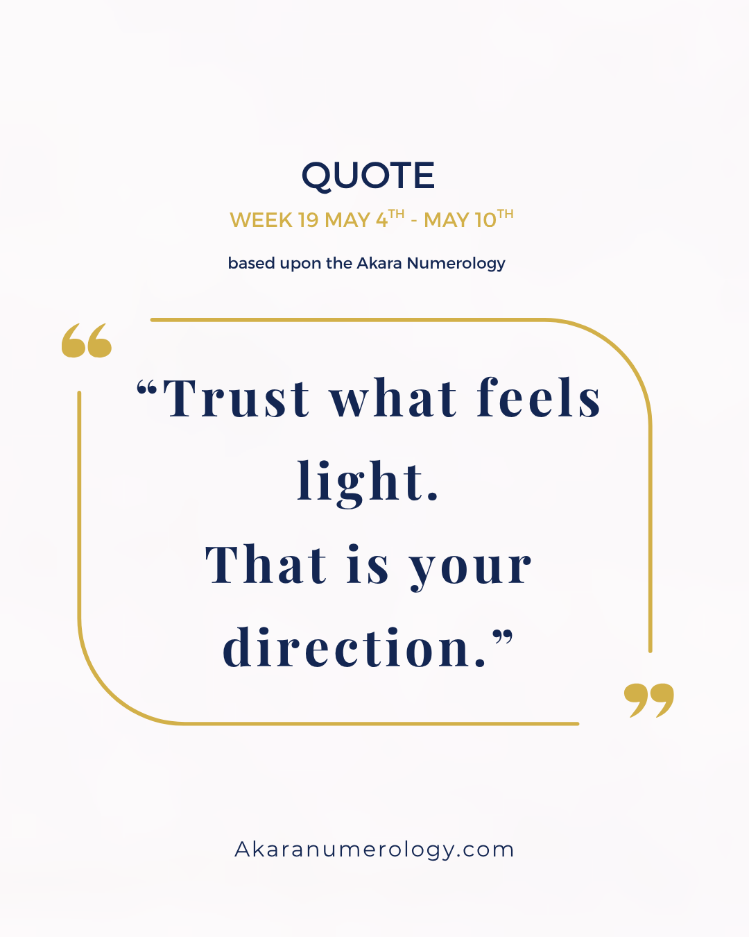 🌿 Week 19 — From Alignment to Devotion (May 4–10)