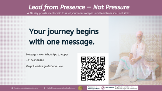 The Conscious CEO Mentorship