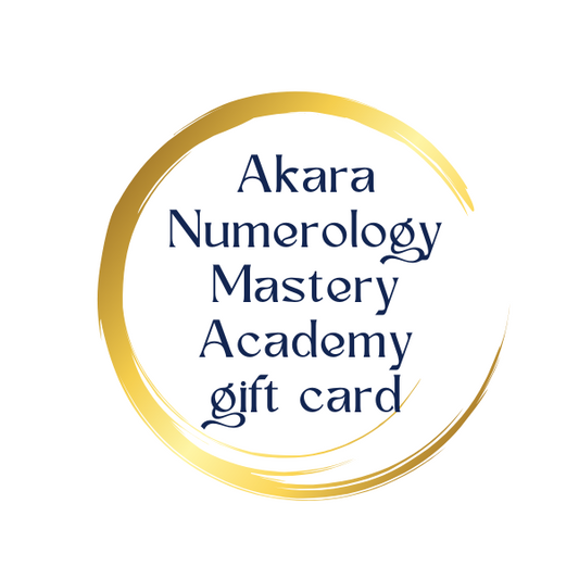 Give the Gift of Insight with an Akara Numerology Gift Card!